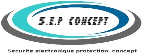 Logo SEP CONCEPT — sécurité électronique des biens et des personnes