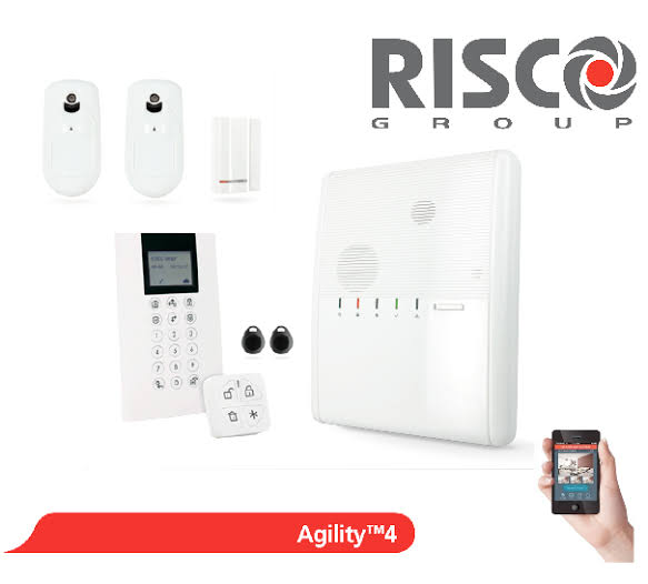 Pack alarme sans fil RISCO Agility 4 installé par SEP CONCEPT