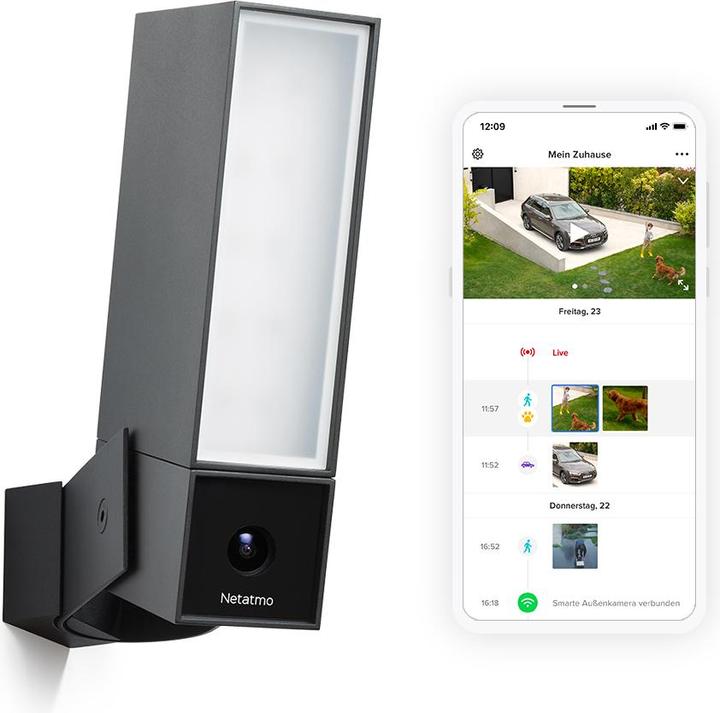 Caméra extérieure connectée Netatmo